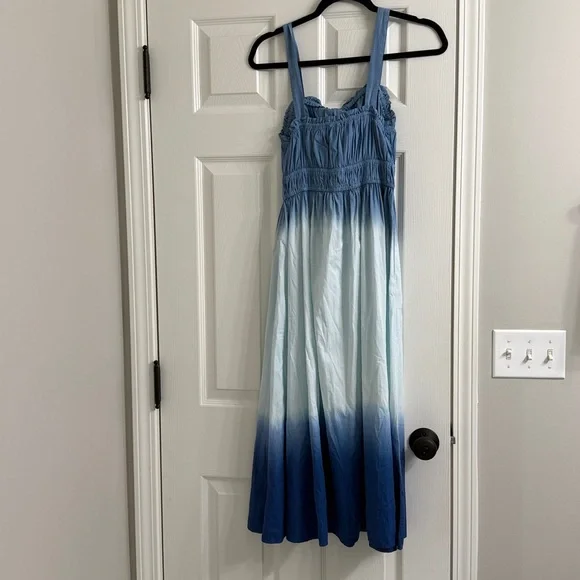 J. Crew Light Blue maxi dress - Picture 2 of 3